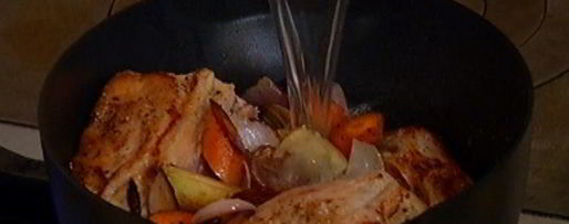 Шаг 9: свиных ребрышек с грибами и красной фасолью