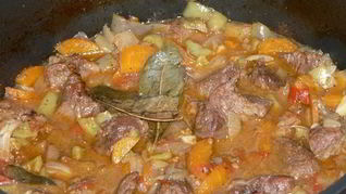 Рецепт Телятины с овощами