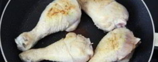 Шаг 1: тушеной куриной голени