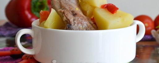 Шаг 14: тушеного кролика с картошкой в мультиварке