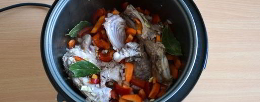 Шаг 10: тушеного кролика с картошкой в мультиварке