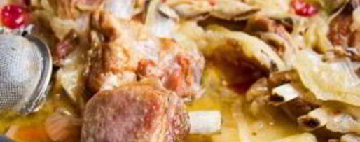 Шаг 7: тушеных ребрышек с картошкой