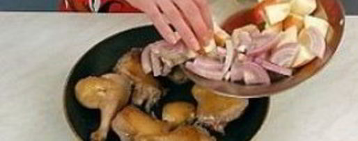 Шаг 2: утки, тушенной в сметане