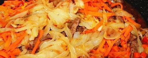 Шаг 2: экзотического бефстроганова с пастой конкилье