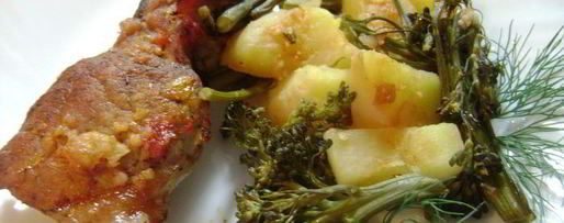 Шаг 6: жареных свиных ребрышек