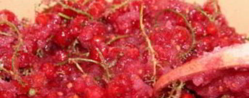 Шаг 2: желе из красной смородины 5-минутка