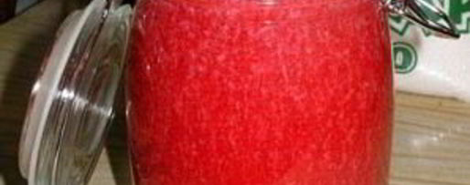 Шаг 6: желе из красной смородины 5-минутка