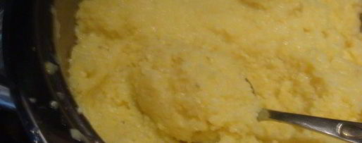 Шаг 1: ньокков из поленты с пармезаном