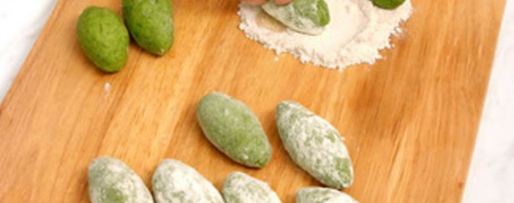 Шаг 2: ньокков со шпинатом