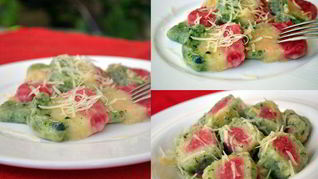 Рецепт Ньокков-триколоро