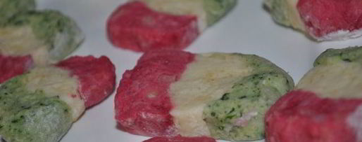 Шаг 3: ньокков-триколоро