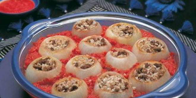 Рецепт арабского фаршированного лука