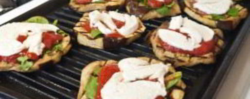 Шаг 2: баклажана на гриле