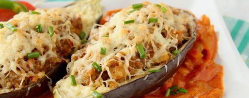 Шаг 5: баклажанов фаршированных, на овощной подушке