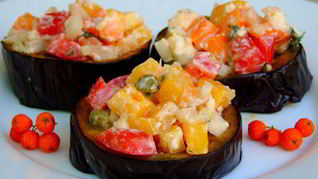 Рецепт Баклажанов Лето на тарелке