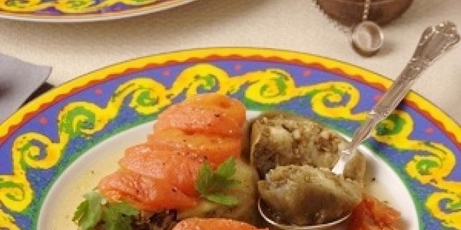 Рецепт баклажанов с чесночной начинкой