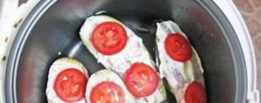 Шаг 4: баклажанов с фаршем в мультиварке