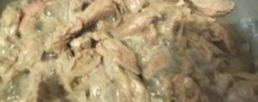 Шаг 3: баклажанов с мясом