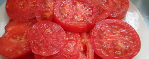 Шаг 3: баклажанов с помидорами в заливке