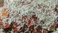Рецепт Баклажанов с сыром в томатном соусе