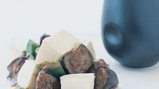 Рецепт Баклажанов с тофу под имбирно-соевым соусом