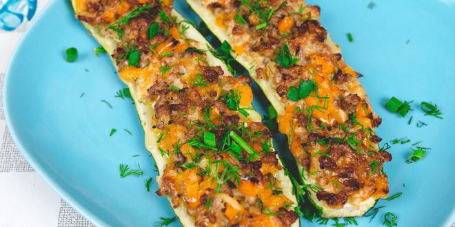 Рецепт фаршированных кабачков