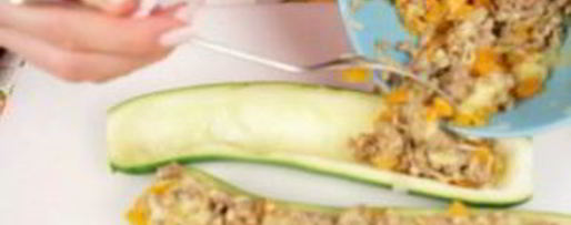 Шаг 2: фаршированных кабачков