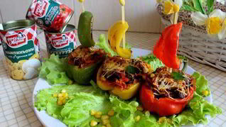 Рецепт Фаршированных лодочек Флот