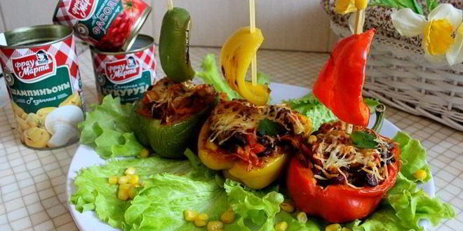 Рецепт фаршированных лодочек флот