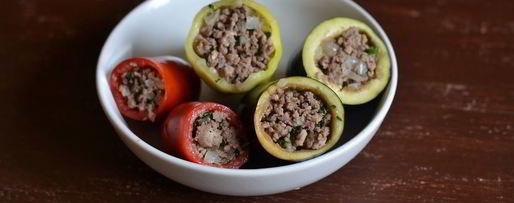 Шаг 3: фаршированных овощей