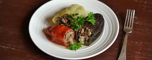 Шаг 5: фаршированных овощей