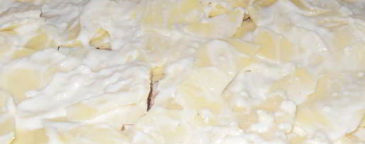 Шаг 6: гратен с картофелем, курицей и кабачками