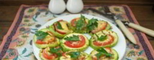 Шаг 5: кабачков в духовке с помидорами и сыром