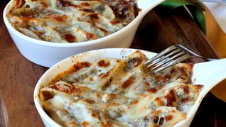 Рецепт Кабачков, запеченных со сметаной и сыром