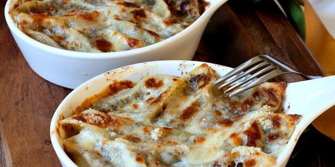 Рецепт кабачков, запеченных со сметаной и сыром