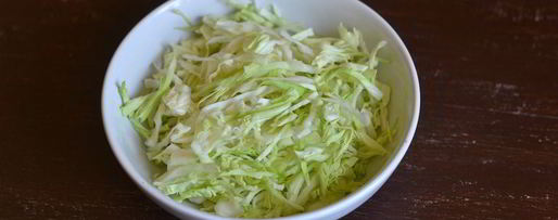 Шаг 1: капусты с фасолью