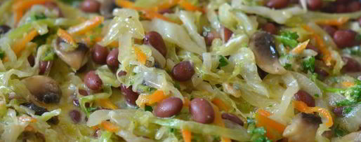 Шаг 11: капусты с фасолью