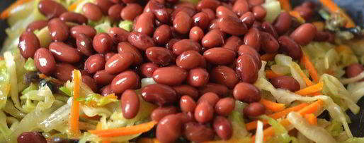 Шаг 7: капусты с фасолью