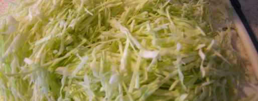 Шаг 7: капусты, тушенной со свининой