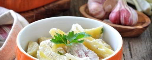 Шаг 8: картофеля, запеченного с курицей и беконом