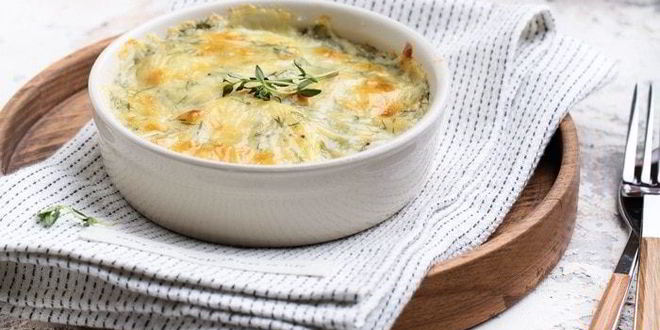 Рецепт картофельного гратен под сырной корочкой