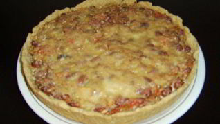 Рецепт Киша с красной фасолью и тунцом