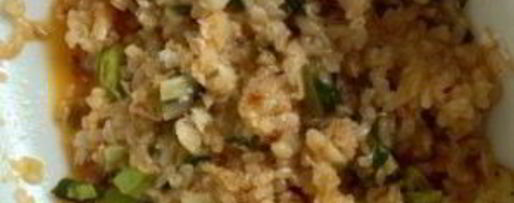 Шаг 3: китайской капусты, фаршированной коричневым рисом