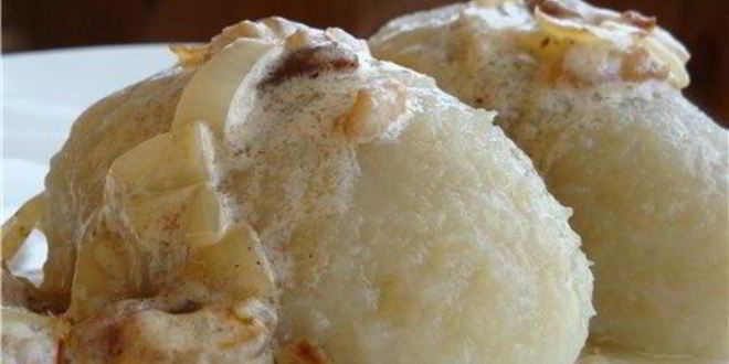 Рецепт литовских цеппелинов