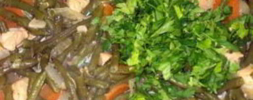 Шаг 5: лобио из фасоли с курицей