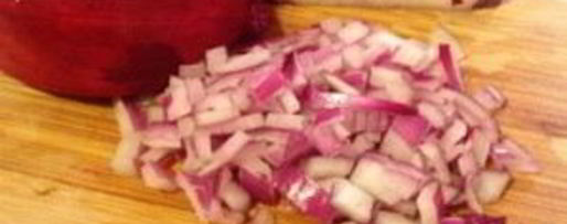 Шаг 2: лобио с курицей