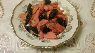 Рецепт Моркови тушеной с черносливом