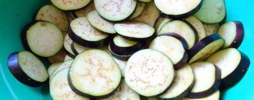 Шаг 1: ореховых баклажанов