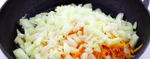 Шаг 5: перца, фаршированного овощами и рисом