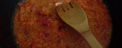 Шаг 4: стручковой фасоли с перцами